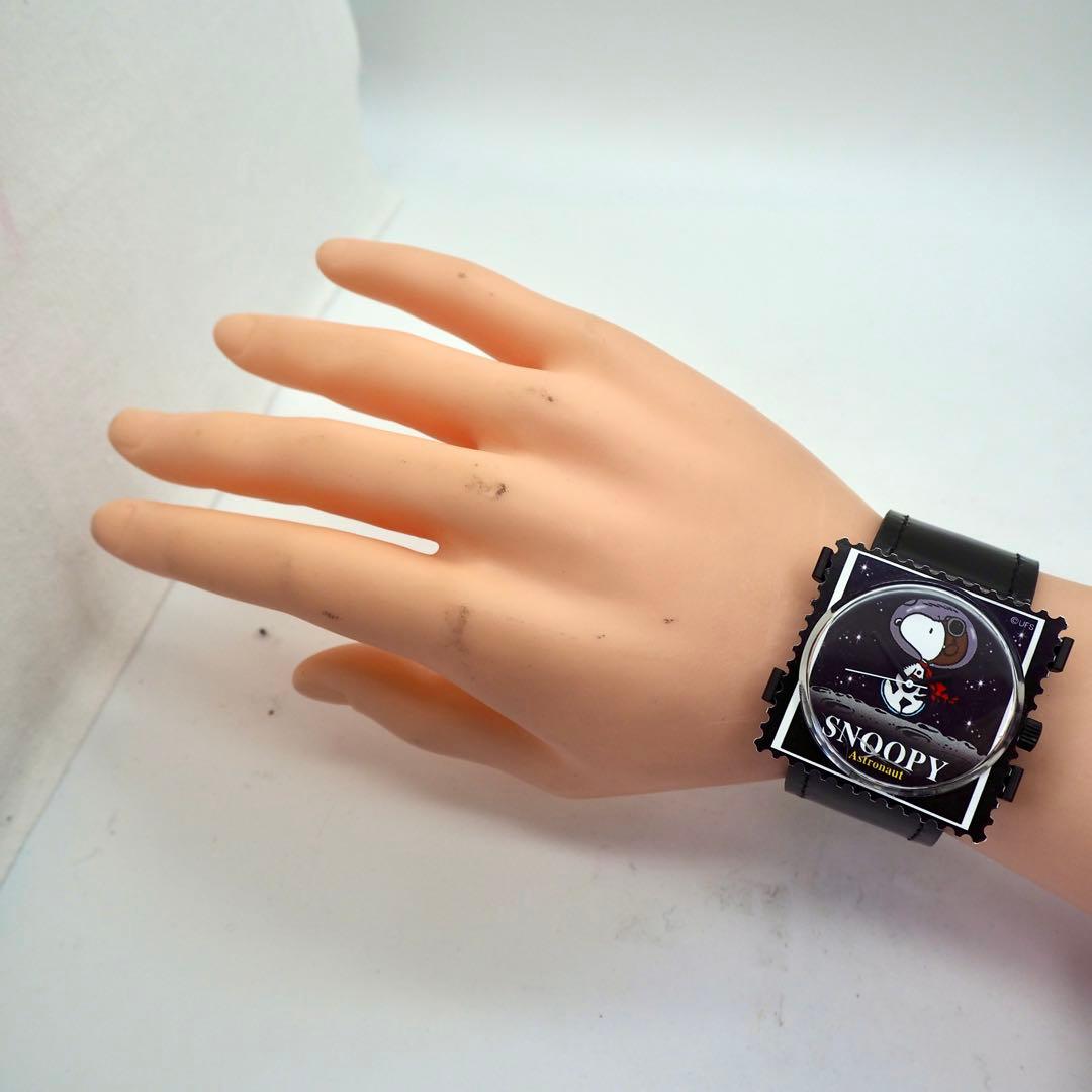 574 稼働 STAMPS レディース メンズ 時計 スヌーピー アストロノーツ