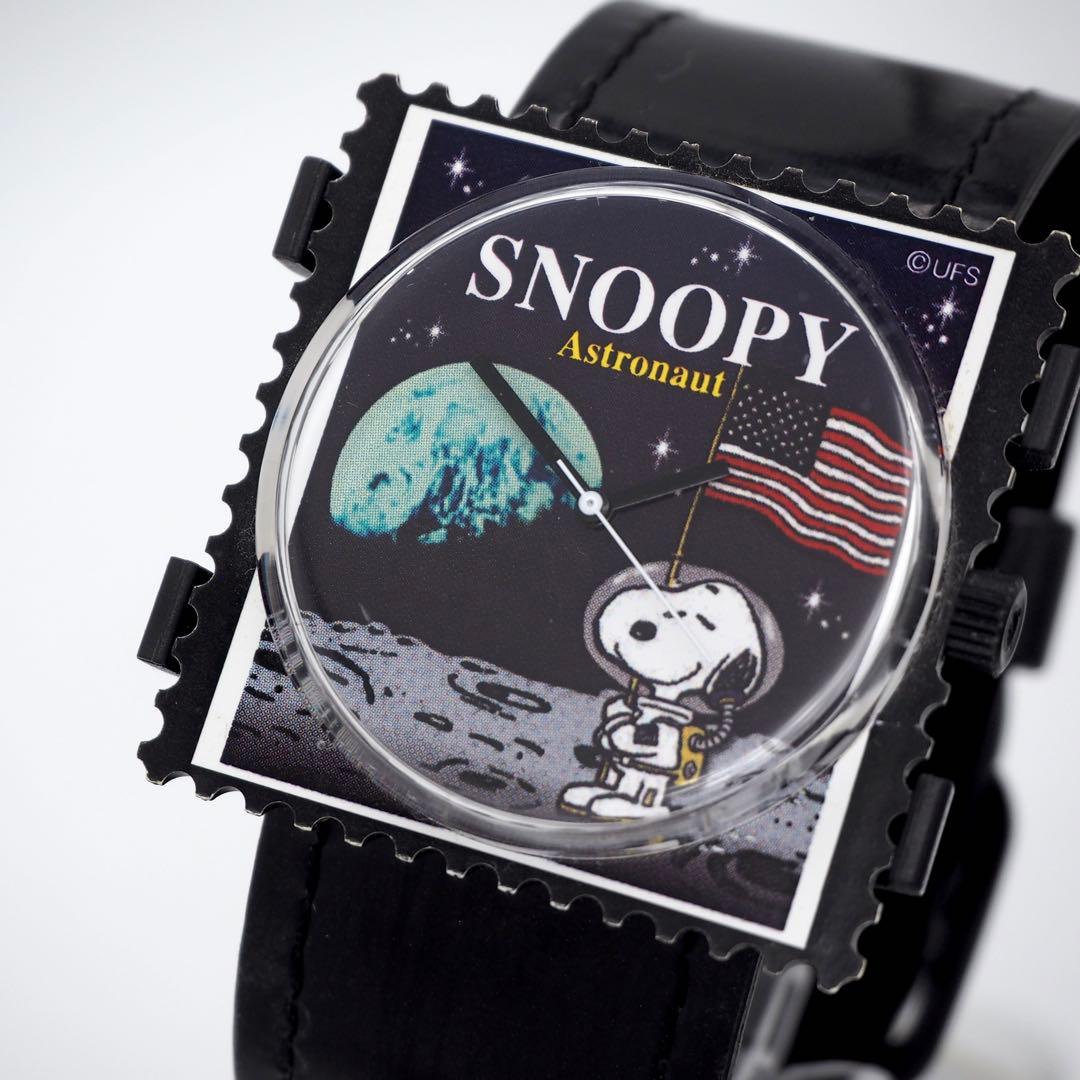 574 稼働 STAMPS レディース メンズ 時計 スヌーピー アストロノーツ