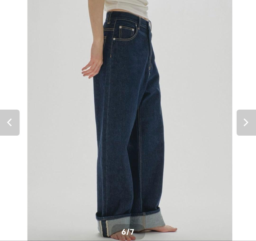 todayful Cary's Denim 25 ブルー