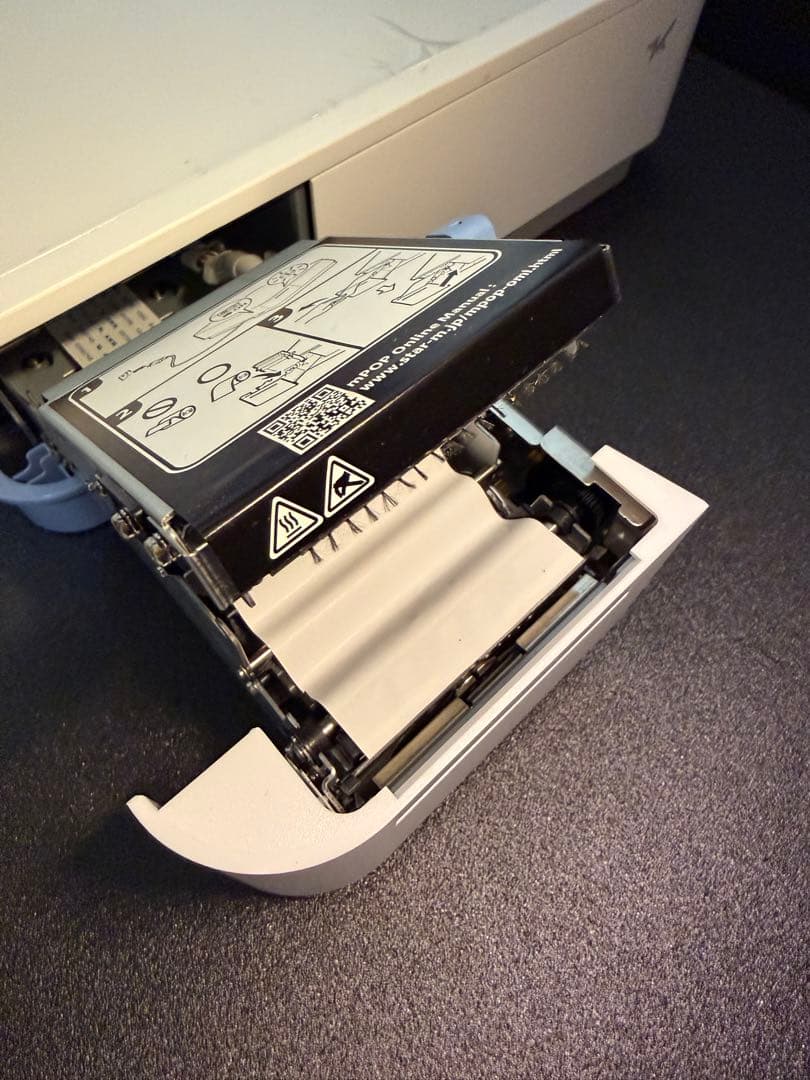 スター精密 レシートプリンタ内蔵キャッシュドロアmPOP POP10CI WHT