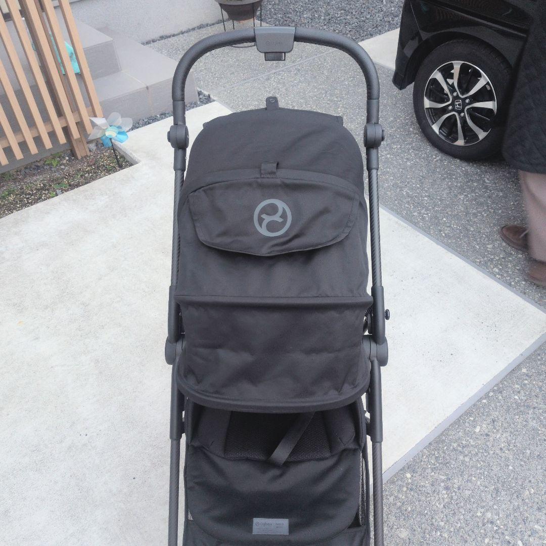 2024 サイベックス MELIO メリオカーボン ベビーカー 黒 軽量 美品
