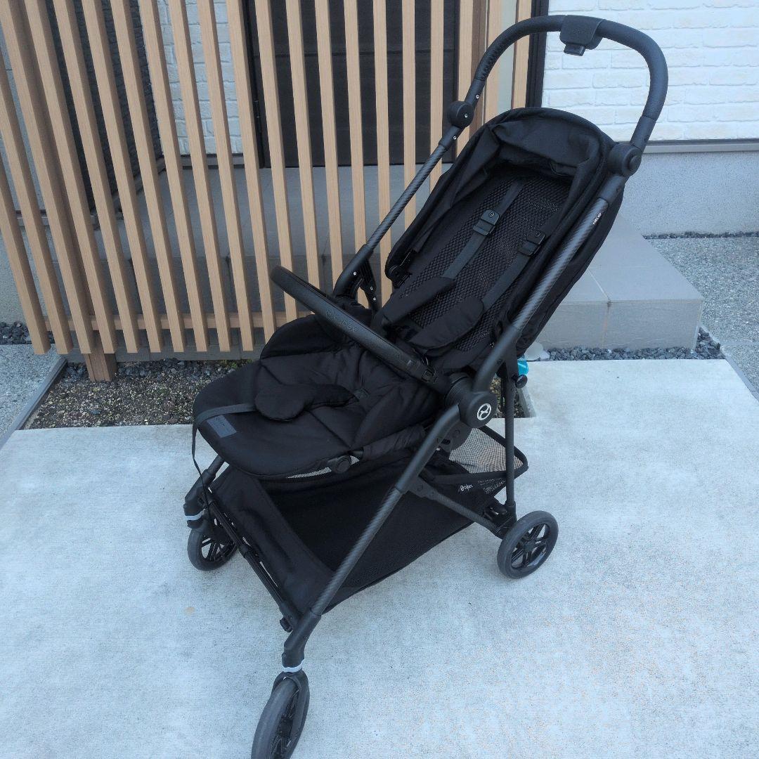 2024 サイベックス MELIO メリオカーボン ベビーカー 黒 軽量 美品