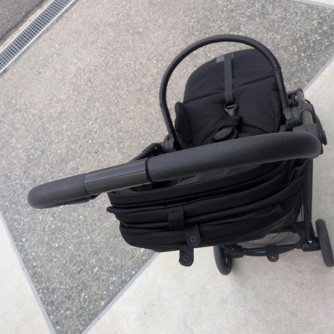 2024 サイベックス MELIO メリオカーボン ベビーカー 黒 軽量 美品