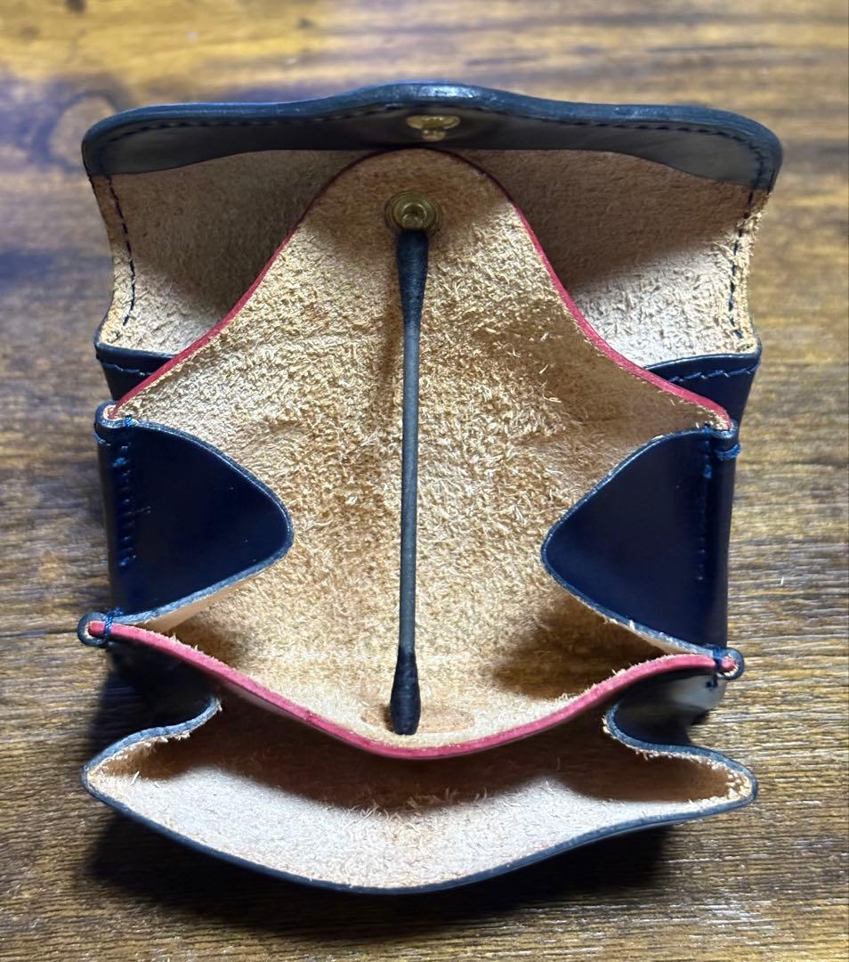 極美品　GLEN SMALL PURSE 限定バイカラー