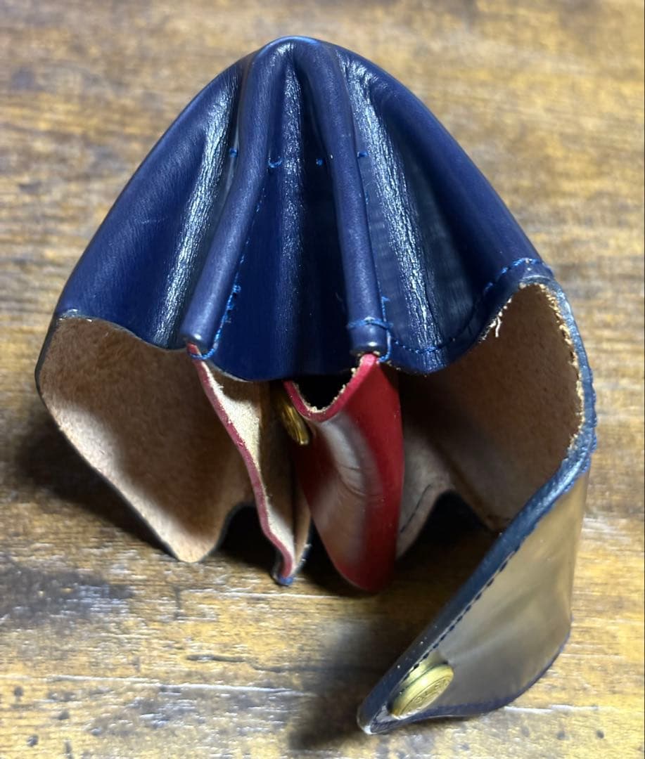 極美品　GLEN SMALL PURSE 限定バイカラー