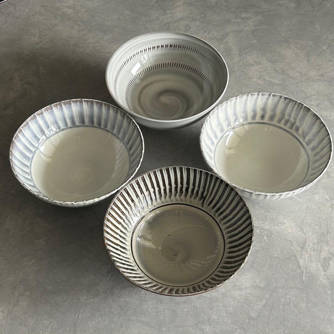 【侑紀】小石原ポタリー　小石原焼　どんぶり　丼　陶器　　食器