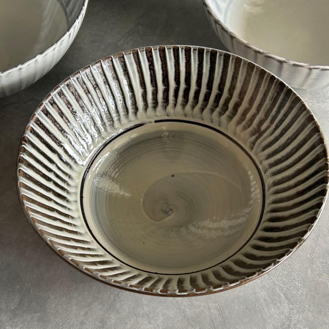 【侑紀】小石原ポタリー　小石原焼　どんぶり　丼　陶器　　食器