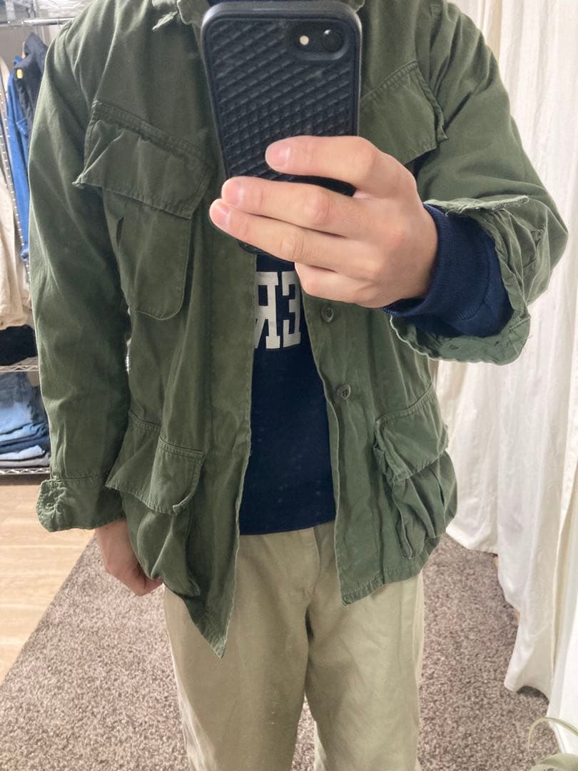 ジャングルファティーグ　60s ノンリップ　値下げしました。