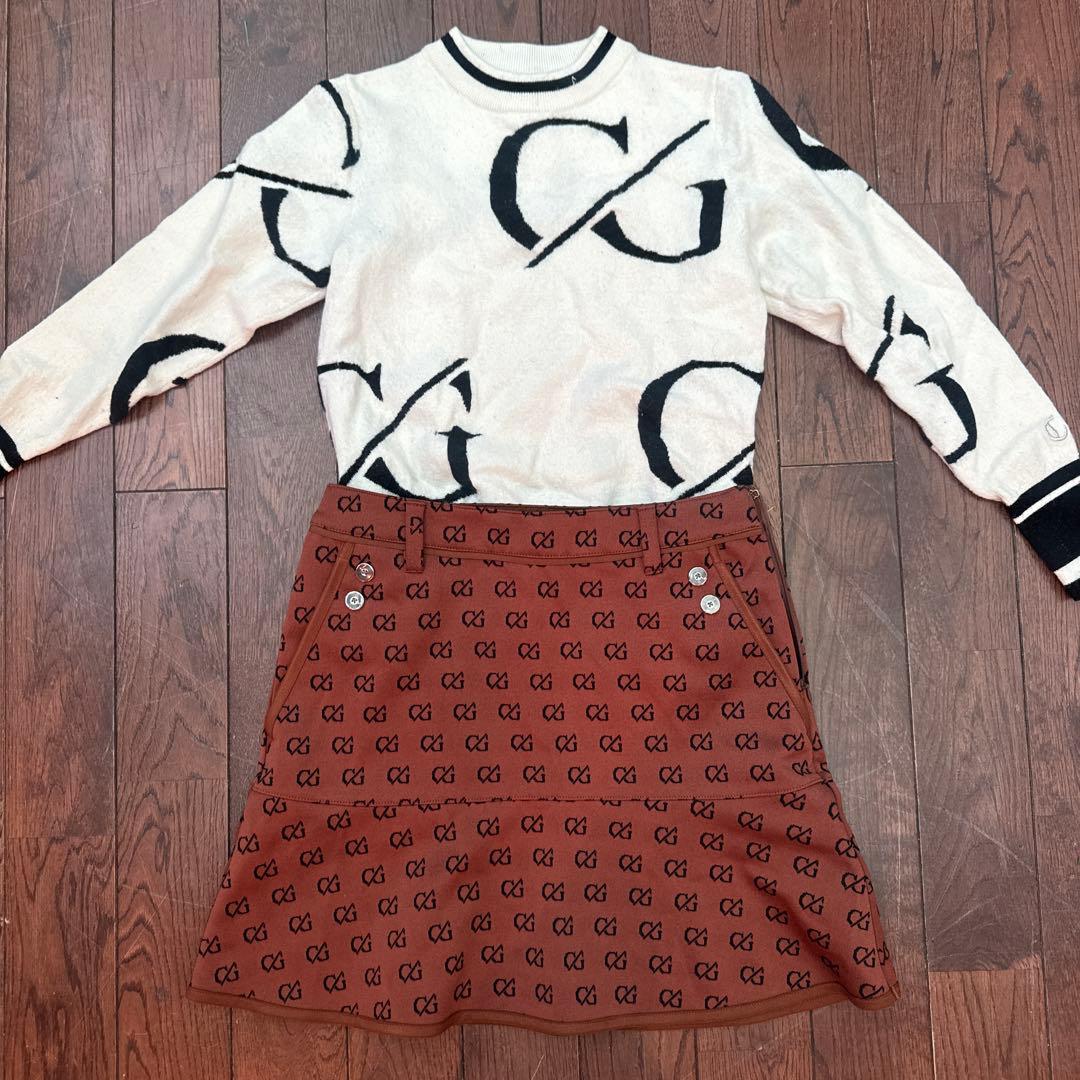 キャロウェイ　ロゴプリント ニット