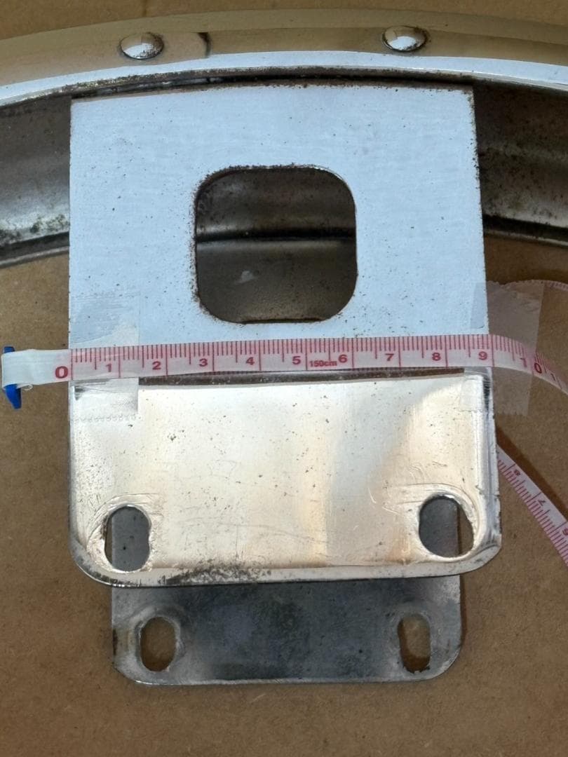 【送料無料】ハーレー チョッパー フロントフェンダー クロームメッキ