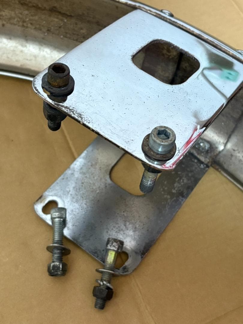 【送料無料】ハーレー チョッパー フロントフェンダー クロームメッキ