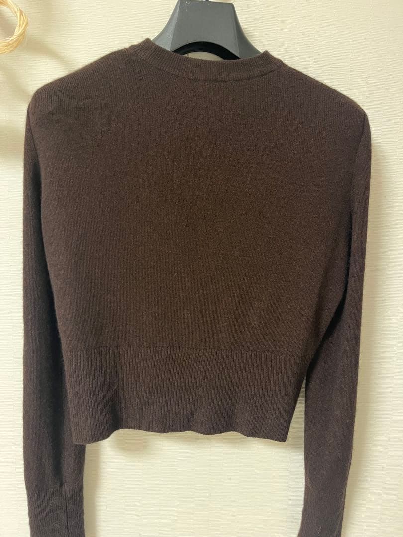 SHE Tokyo シアーニット　Darcy ブラウン　1サイズ