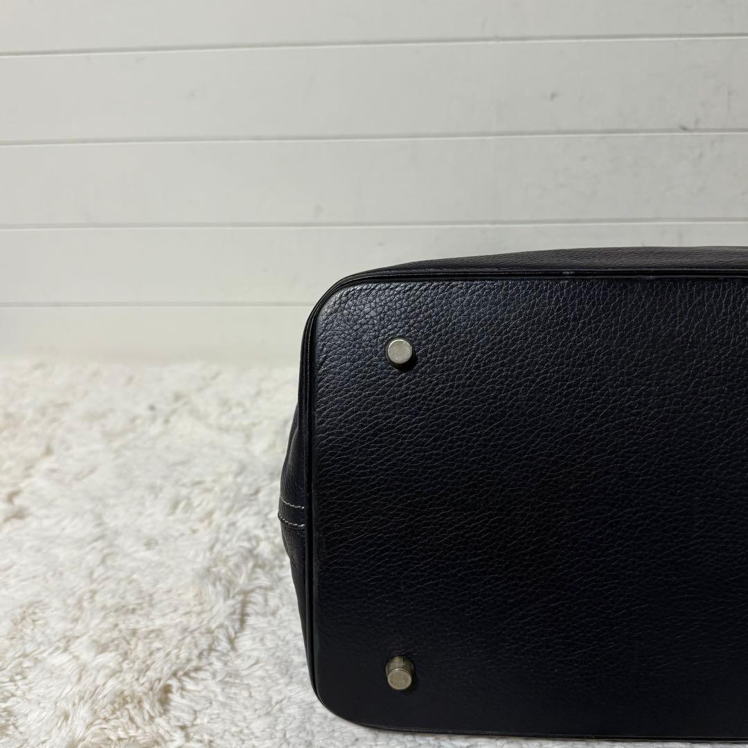 ⭐️美品⭐️　Cisei　シセイ　946　トートバッグ　オールレザー　ネイビー