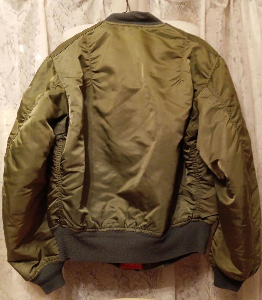 レトロ MA−1 100%オリジナルジャンバー 【男女兼用】