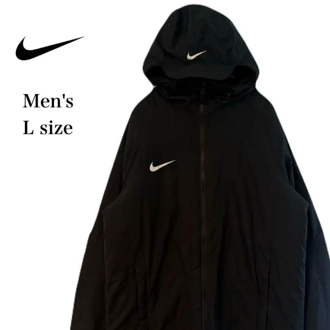 NIKE ナイキ ベンチコート メンズ L ブラック