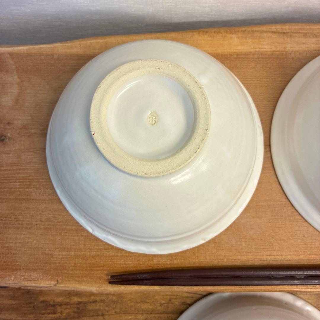 NBT新品　陶器　陶芸作家　丼鉢3個　456