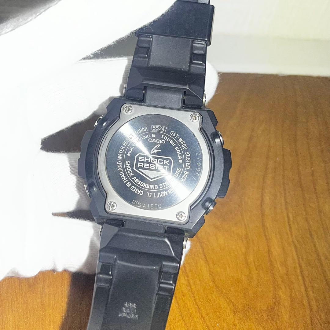 極美品 G-SHOCK GST-W300 電波ソーラー