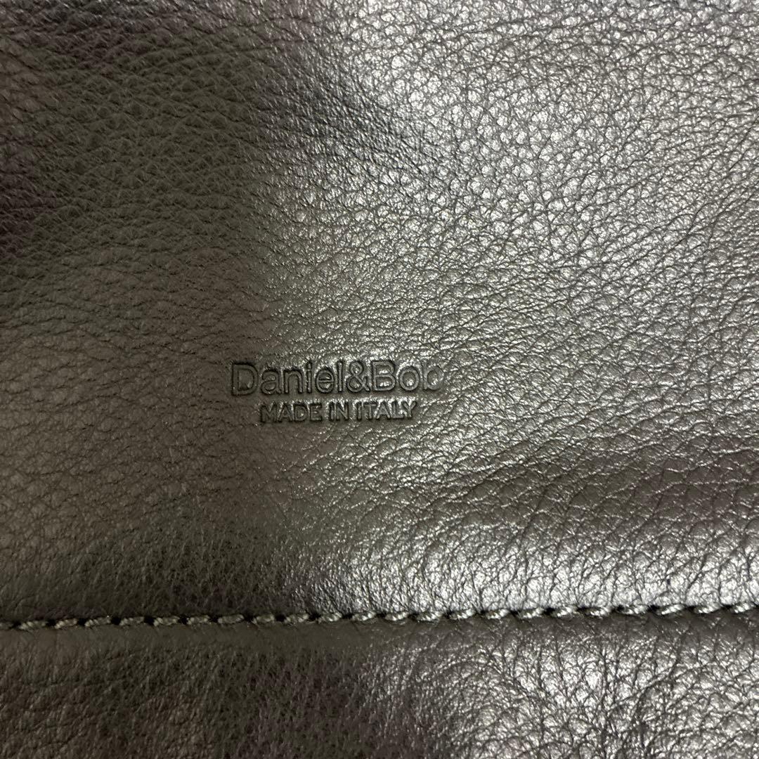 Daniel&Bob 黒 レザー トートバッグ