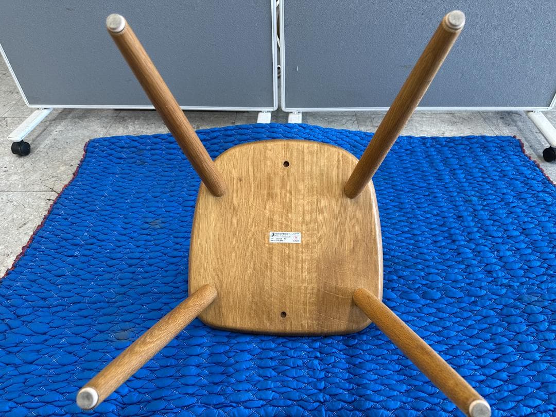 飛騨産業　ダイニングチェア　TUGUMI　ブラウン　④