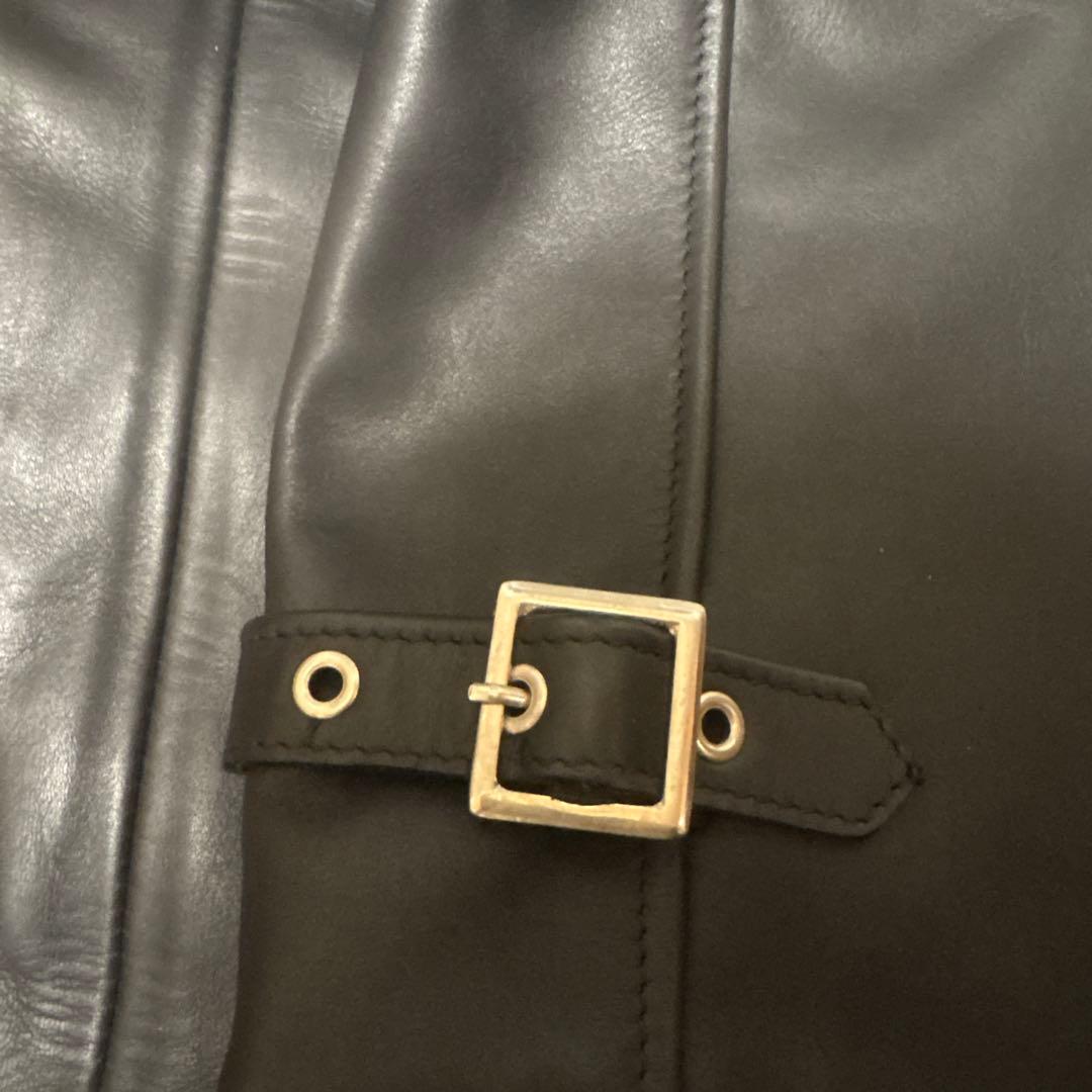 超美品‼️最新型schott641 38インチ　ライダースインナーボア付