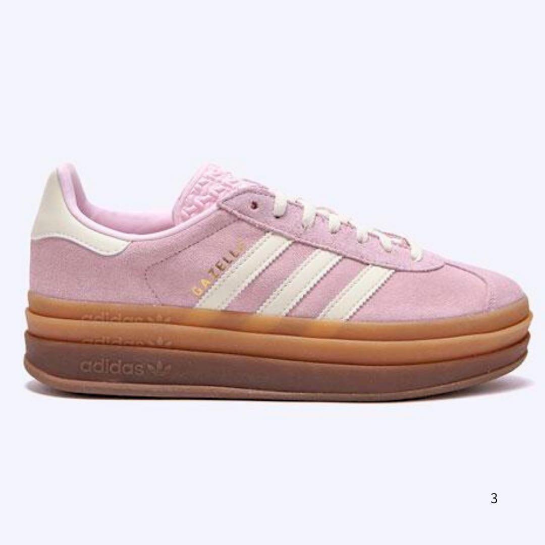 【adidas】W GAZELLE BOLD JQ7777ピンク 23.5cm