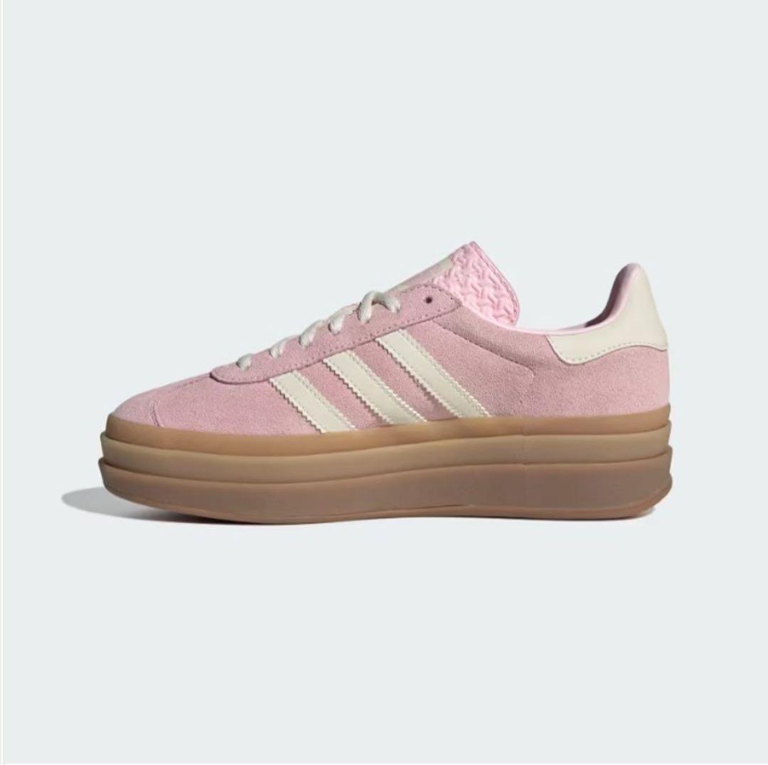 【adidas】W GAZELLE BOLD JQ7777ピンク 23.5cm
