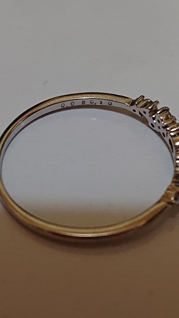 t*o様 希少石　pt900天然石アレキサンドライト　ダイヤモンドリング