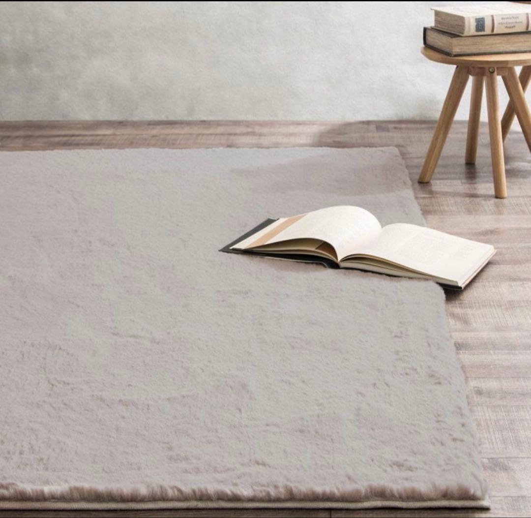 ニトリ アクセントラグ (ウサギラグ3 200X285 LMO US01)