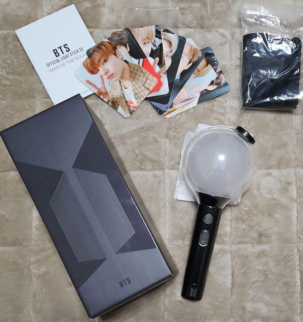 BTS ペンライト フォトカード付き　MAP OF THE SOUL 未使用