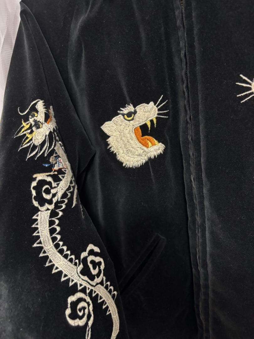 アウター　ジャケット　刺繍　ブラック　クリフメイヤー　プロ野球