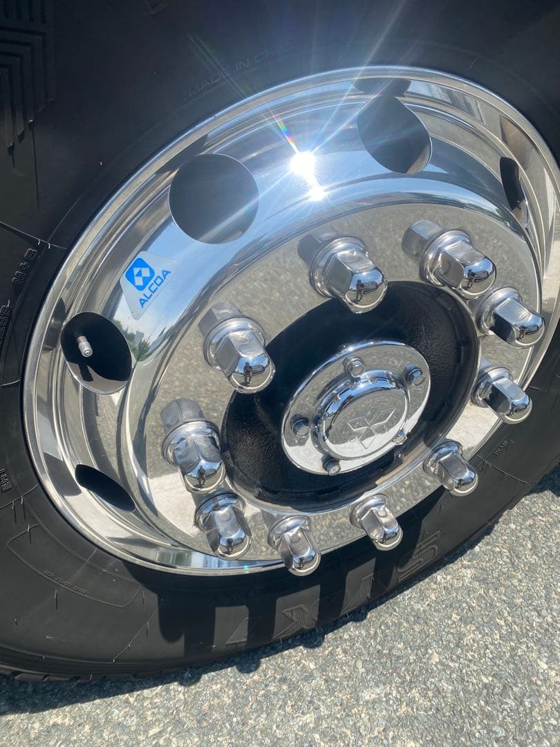 スーパーグレート　メッキハブカバー