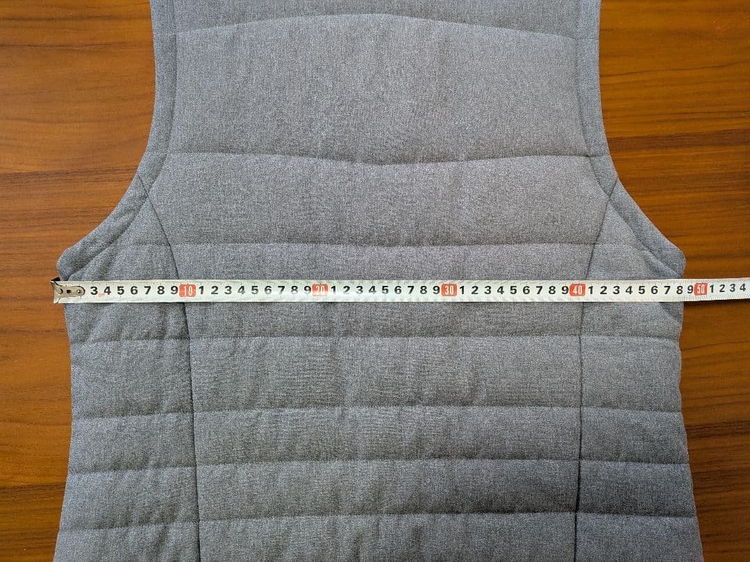 DESCENTE GOLF モバイルサーモベスト グレーMサイズ