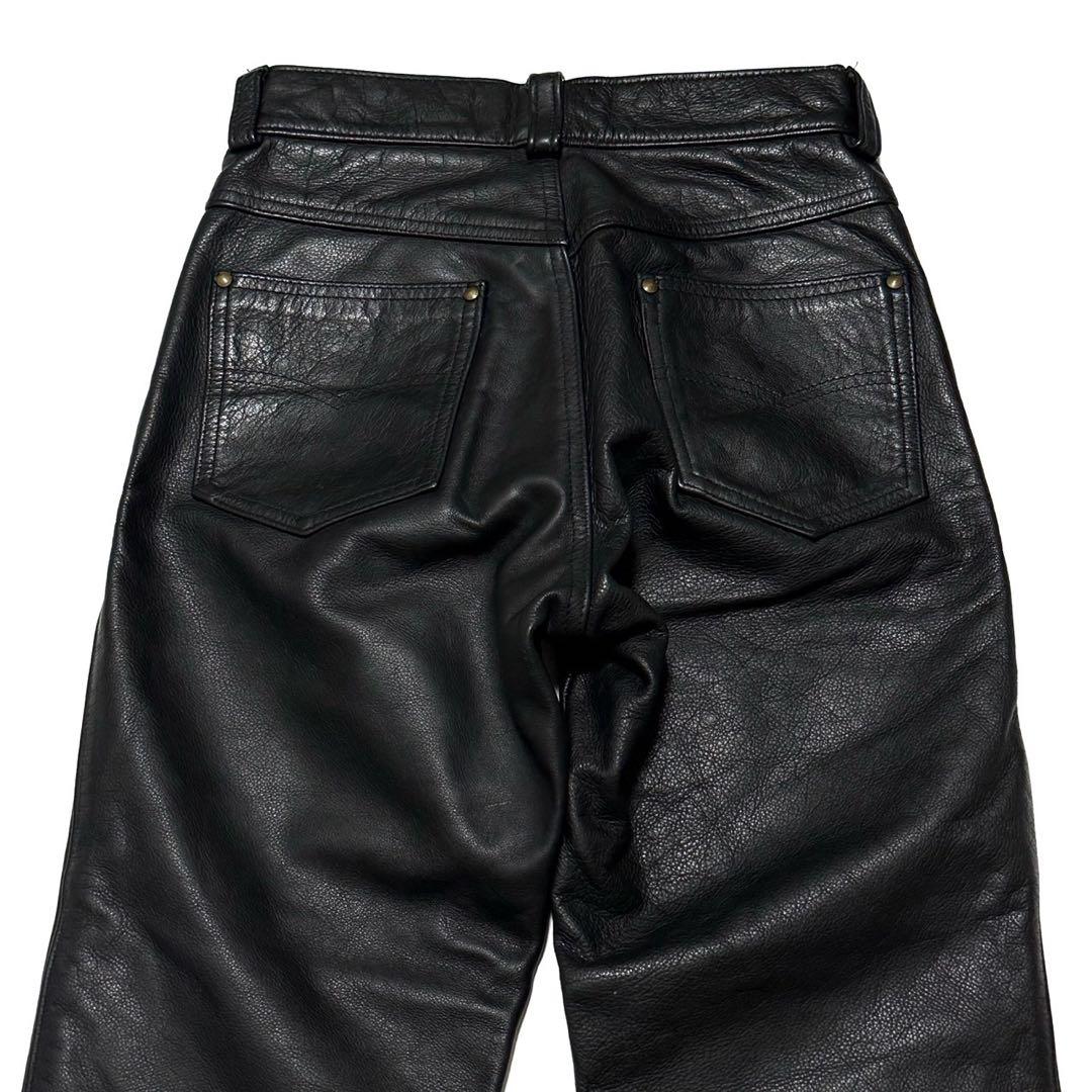 【まっちー】Schott®︎ N.Y.C. USA製 本革 レザーパンツ