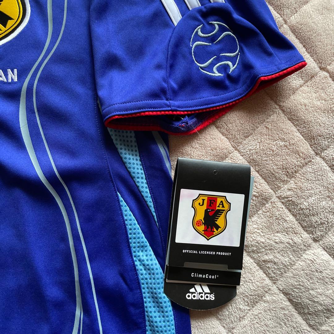 デッドストック WC2006中田#7 引退ラストマッチ ブラジル戦パッチ付