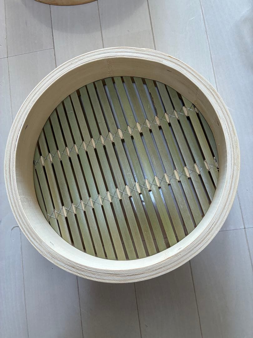 かごや 竹 中華せいろ 27cm 鍋付きセット（ガス・IH対応）