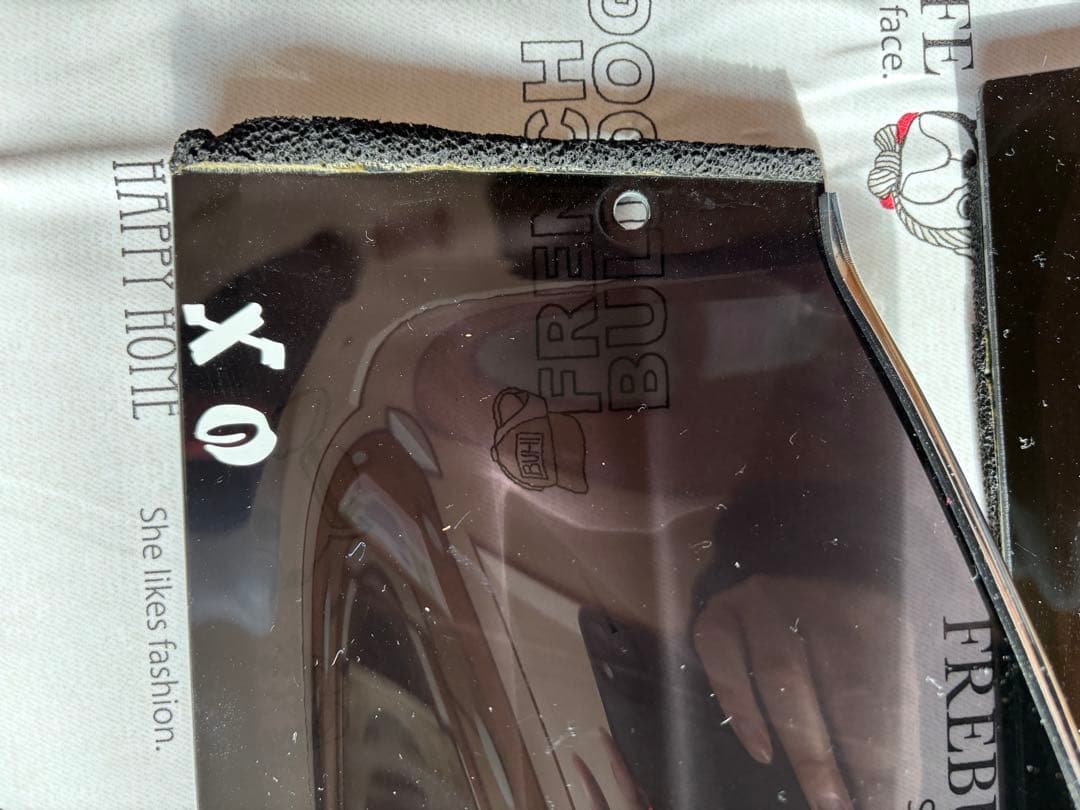 OXバイザー スモーク 4点セット　ノークレームで割引、部品欠品のため値下中