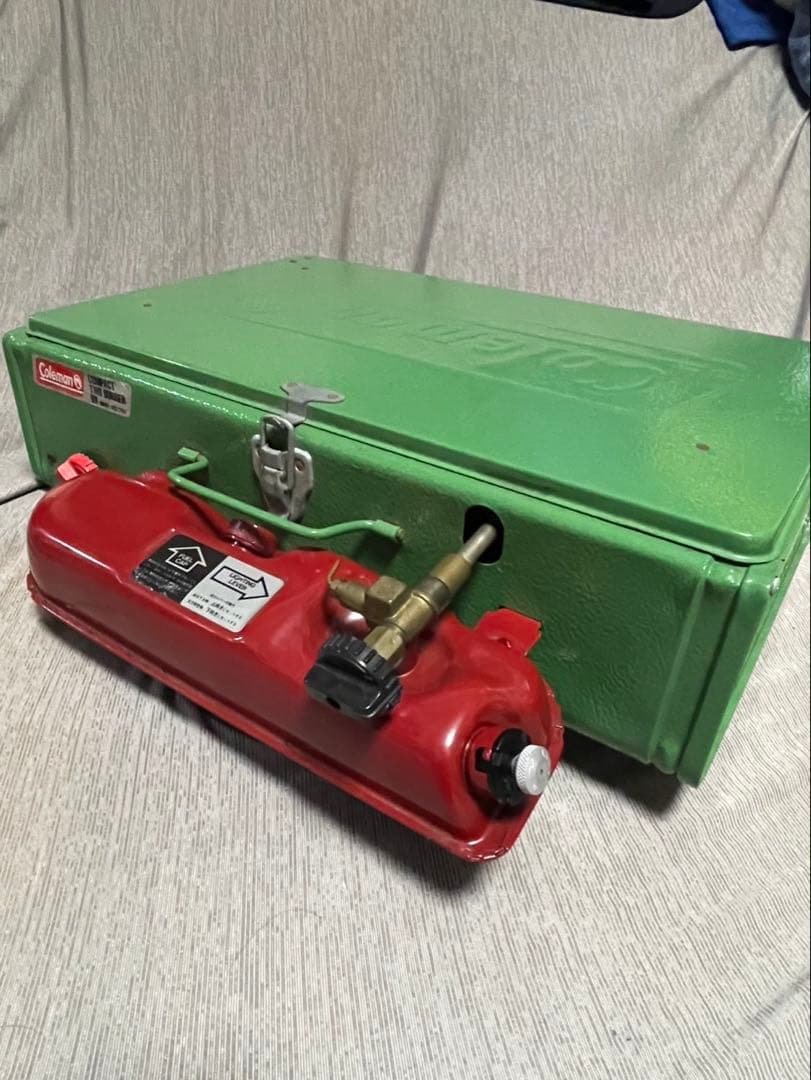 Colemanコールマン423-770J ツーバーナーコンロ　カエル色