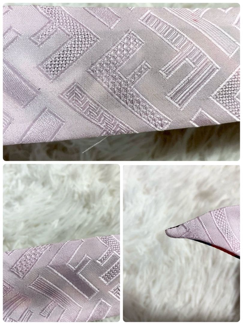 FENDI　フェンディ　FFロゴ　ズッカ　ラッピー　リボンスカーフ　マルチカラー