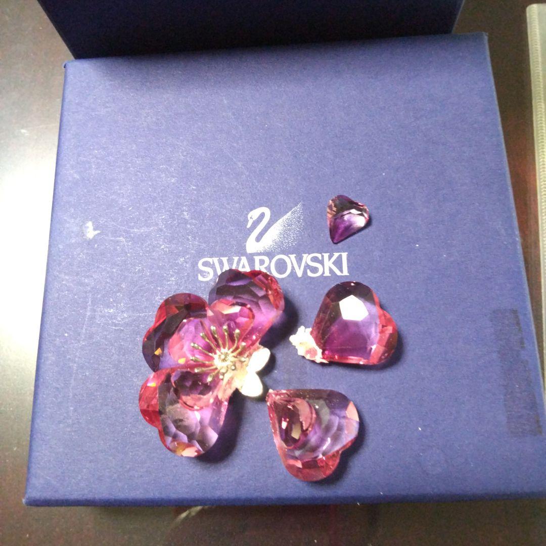 Swarovski クリスタル灰皿置物