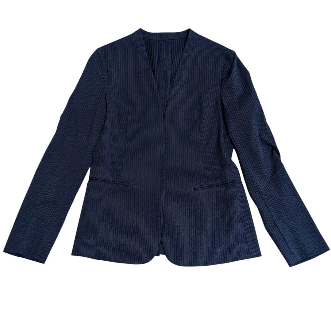 lâm trần✨グリーンレーベルリラクシング　ノーカラーパンツスーツ