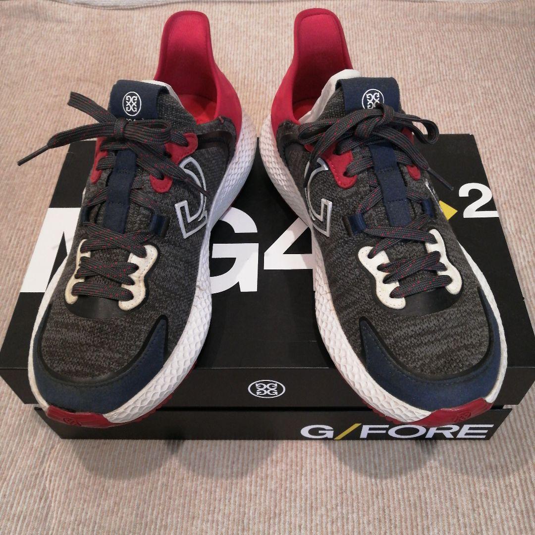 G/FORE MG4 ゴルフシューズ ネイビー/レッド　25.5〜26センチ
