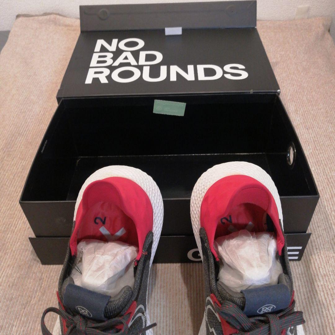 G/FORE MG4 ゴルフシューズ ネイビー/レッド　25.5〜26センチ