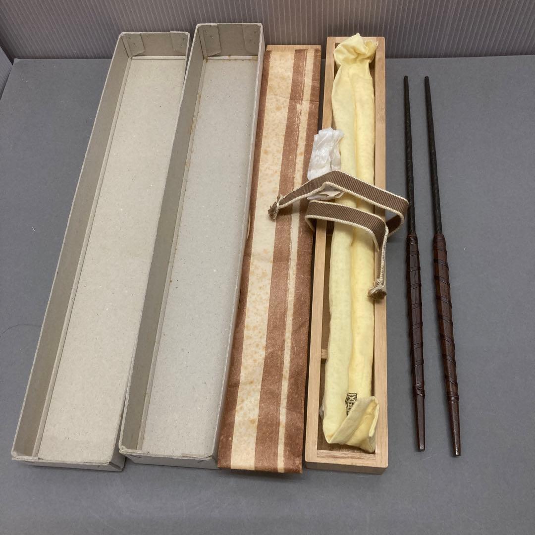 骨董品　茶道具　火箸　桑柄火箸　不染斎好　金谷五良三郎造　共箱　S49HB