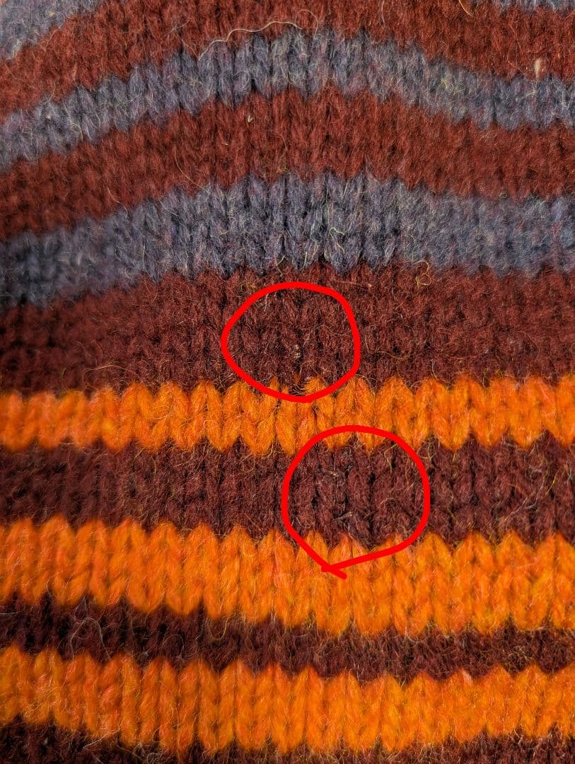 た*し様 ハーレーダビッドソン　カウチンセーター　Mサイズ