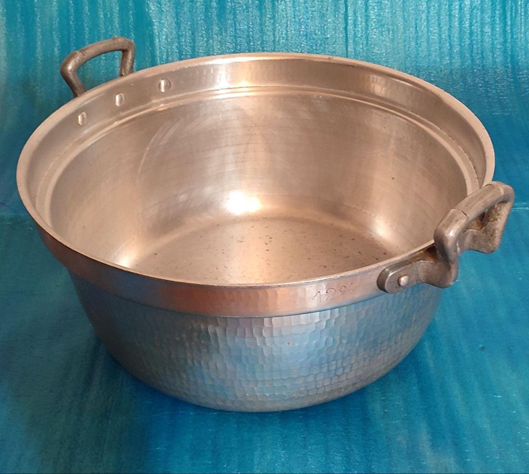 アルミ製 両手鍋 直径42cm 炊き出し ラーメン　業務用