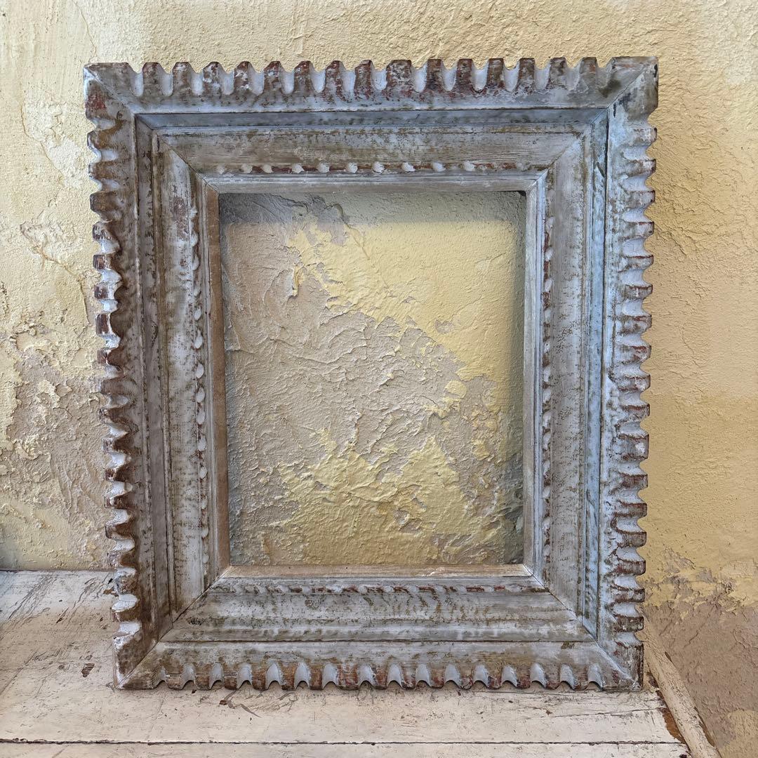 2枚セット　大きめのフレームとのセット　額縁　フレーム　アンティーク