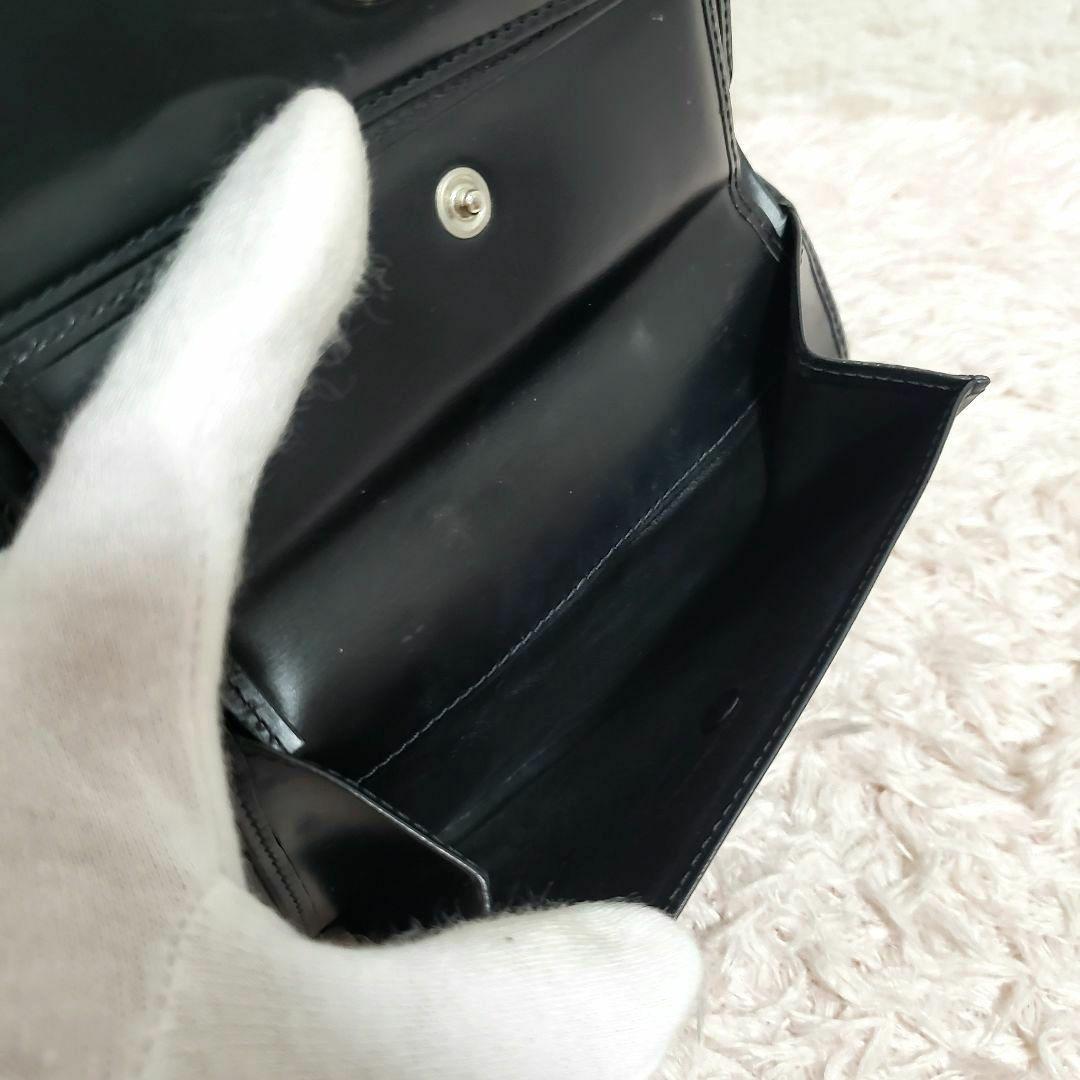 カルティエ Cartier パンテール 折り財布 3つ折り財布ブラック