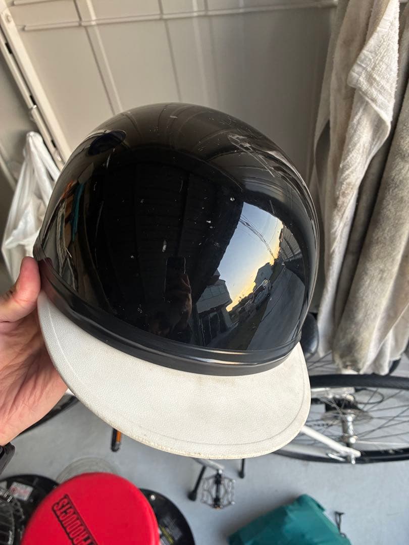 三つボタン　コルク半　ヘルメット　立花風