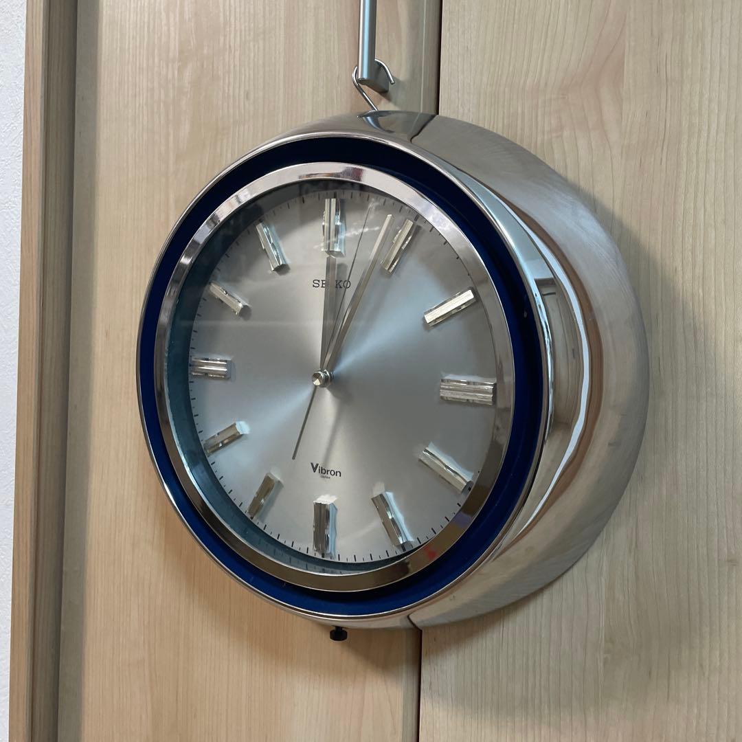 70's SEIKO vibron 掛け時計　ミッドセンチュリー　VBX-121