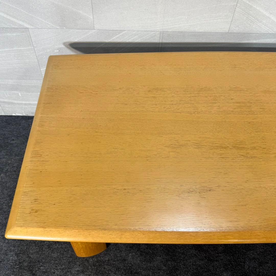 SHIRAKAWA リビングテーブル 無垢材 幅120 ローテーブル d4608